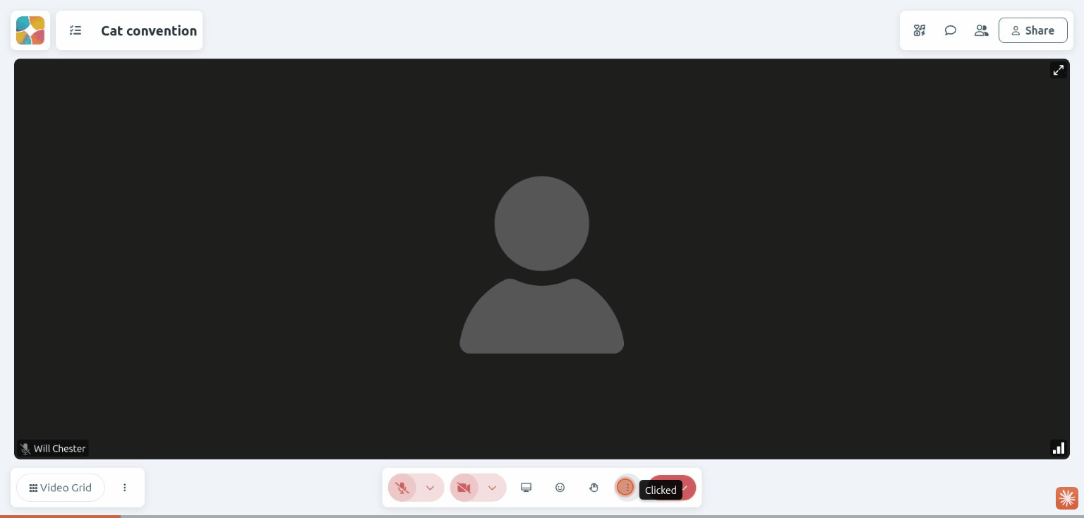 Starting and pausing an agenda timer